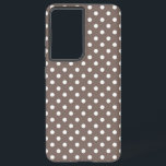 水玉模様型 SAMSUNG GALAXY S21 ULTRAケース<br><div class="desc">真の水玉模様</div>