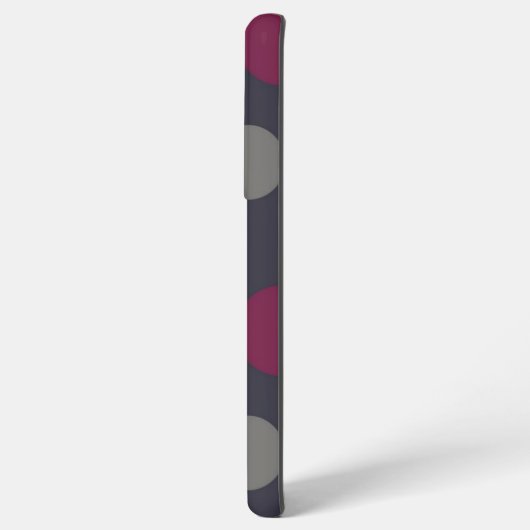 水玉模様型 SAMSUNG GALAXYケース (裏面横)