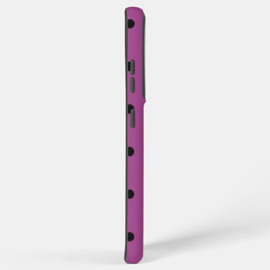 水玉模様型 SAMSUNG GALAXYケース (右側面)