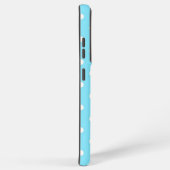 水玉模様型 SAMSUNG GALAXYケース (右側面)