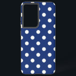 水玉模様型 SAMSUNG GALAXY S21 ULTRAケース<br><div class="desc">真の水玉模様</div>