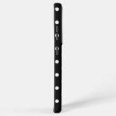 水玉模様型 SAMSUNG GALAXYケース (右側面)