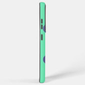 水玉模様型 SAMSUNG GALAXYケース (右側面)