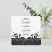 水玉模様弓発願の更新 招待状 (スタンド正面)