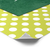 水玉模様教室ルールポスター ポスター (角)