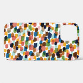 水玉模様数々の: – 色の手絵を描。 Case-Mate iPhoneケース (裏面 (横))