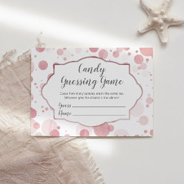 水玉模様数を推測するキャンディトレンディーバラ金ゴールド エンクロージャーカード