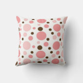 水玉模様枕 クッション (裏面)