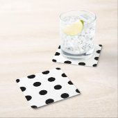 水玉模様紙コースター ペーパーコースター (インサイチュ)