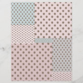 水玉模様紙 (正面)