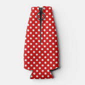 水玉模様背景 ボトルクーラー (裏面)