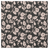 水玉模様花 ファブリック (見本)