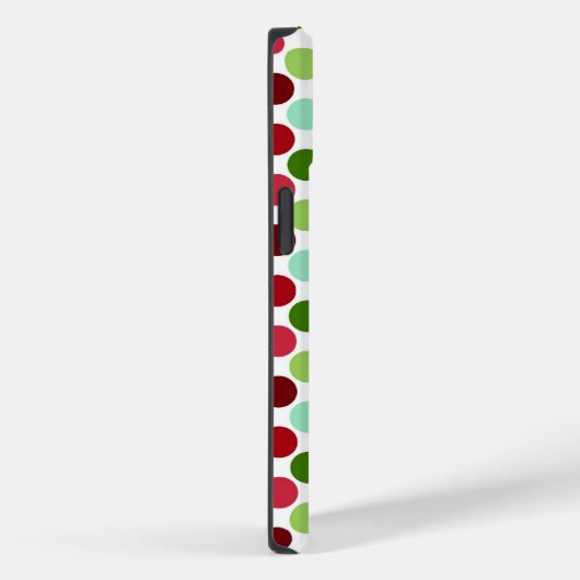 水玉模様電話ケース Case-Mate iPhoneケース (裏面 / 右)