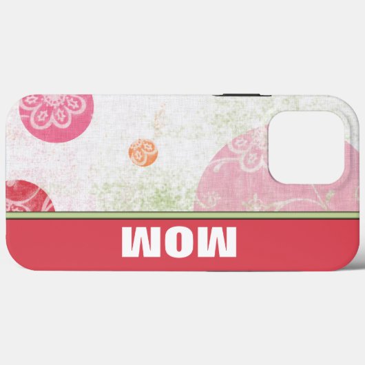 水玉模様電話ケース Case-Mate iPhoneケース (裏面 (横))