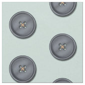 水玉模様青いボタンのカスタム色 ファブリック (クローズアップ)