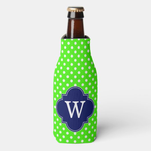 水玉模様1I ボトルクーラー (ボトル正面)