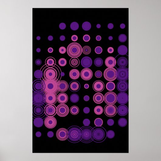 水玉模様3 ポスター (正面)