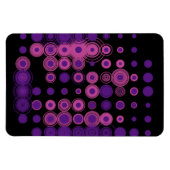 水玉模様3 マグネット (横)