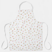 水玉模様 エプロン (正面)