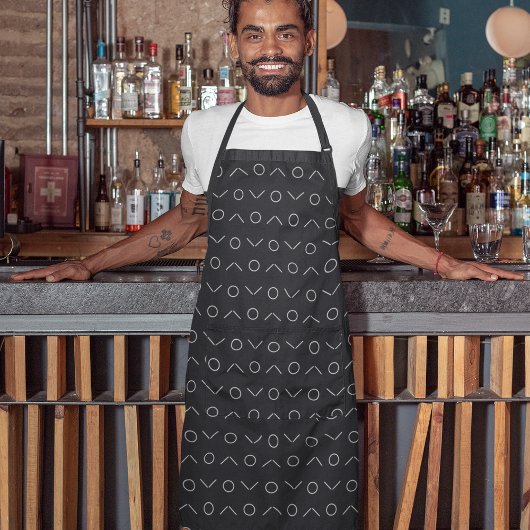 水玉模様 エプロン