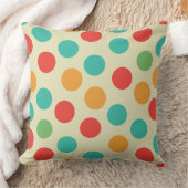 水玉模様 クッション (ブランケット)