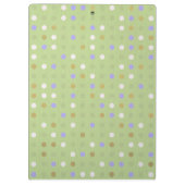 水玉模様 クリップボード (裏面)