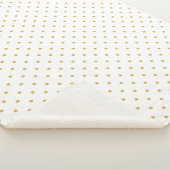 水玉模様 シェルパブランケット (3/4)