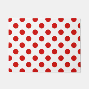 水玉模様 ドアマット