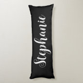 水玉模様 パーソナライズされた ボディピロー (裏面 (縦))