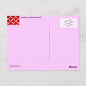 水玉模様 ポストカード (裏面)