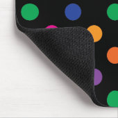 水玉模様 マウスパッド (コーナー)