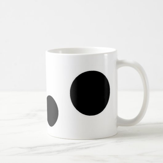 水玉模様-マグ マグカップ (右)