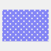 水玉模様  ラッピングペーパーシート (正面)