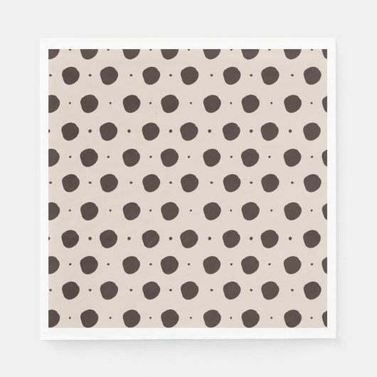 水玉模様 彼女は結婚する ブライダルシャワー スタンダードランチョンナプキン (正面)