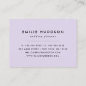 水玉模様、水玉模様パターン、白黒 名刺 (裏面)