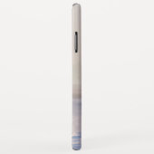 水玉模様、美しい白馬&ビーチ Case-Mate iPhoneケース (裏面/右)