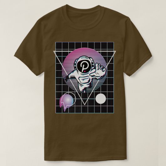 水玉模様 Tシャツ (デザイン正面)
