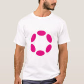 水玉模様 Tシャツ (正面)