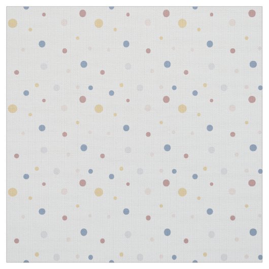 水玉模様By The Yard Fat Quarter ファブリック (見本)