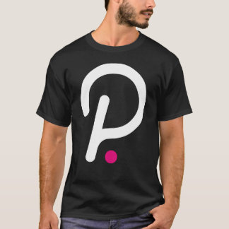 水玉模様DOT暗号通貨ブロックチェーンコイン Tシャツ