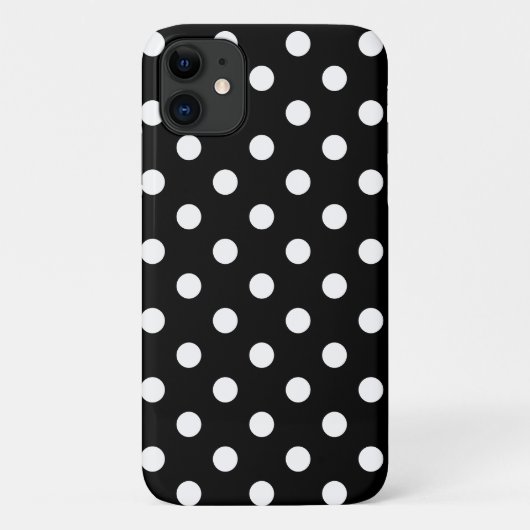 水玉模様iPhone 11ケース Case-Mate iPhoneケース (裏面)
