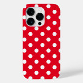 水玉模様iPhone 14 Proケース Case-Mate iPhoneケース (裏面)