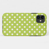 水玉模様iPhone 5ケースの入札の緑 Case-Mate iPhoneケース (裏面(横))