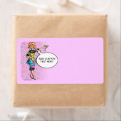 水玉模様MARTINI DIVAラベル ラベル (インサイチュ)