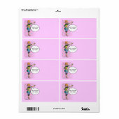 水玉模様MARTINI DIVAラベル ラベル (フルシート)