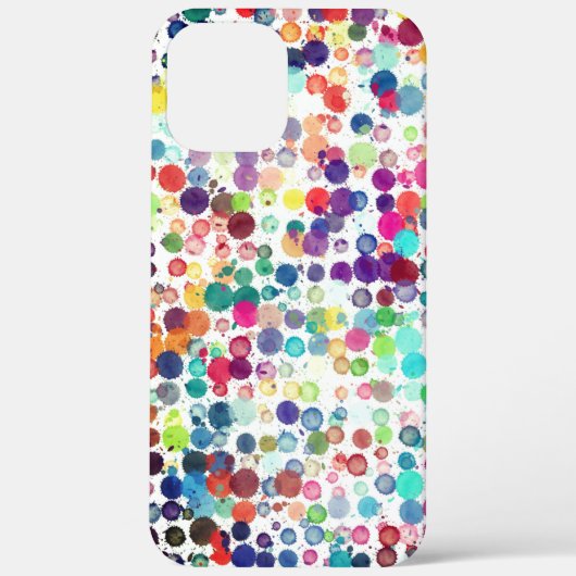 水玉模様Pixly Case-Mate iPhoneケース iPhone 12 Pro Max ケース (裏面)