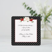 水玉誓いの更新式 招待状 (スタンド正面)