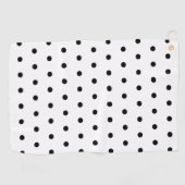 水玉 ゴルフタオル (横)