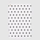 水玉 ゴルフタオル (正面)