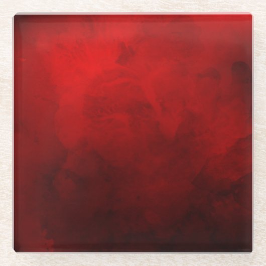 水王室の色バレンタインコースター ガラスコースター (正面)